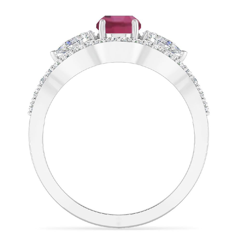 White Gold - Pink Tourmaline