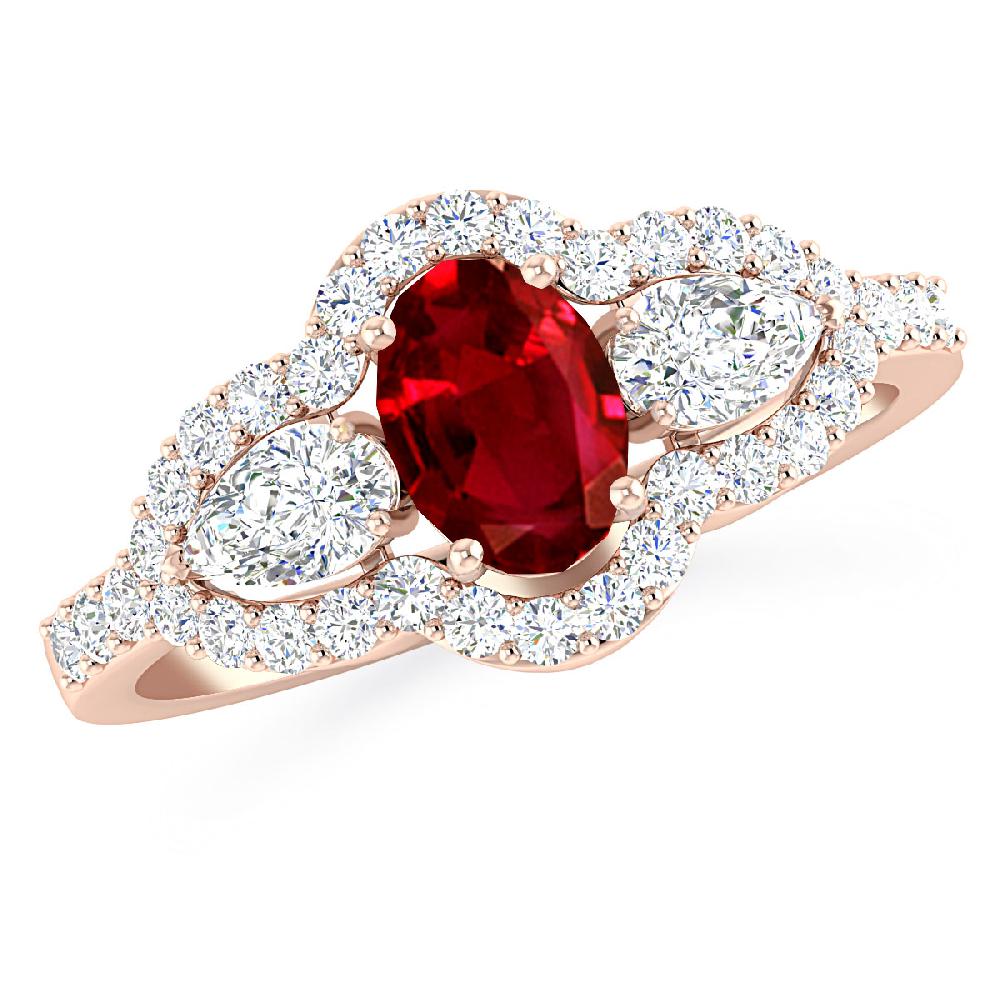 Rose Gold - Ruby