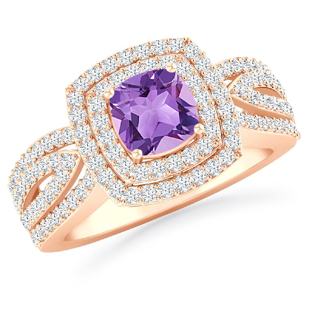 Rose Gold - Amethyst