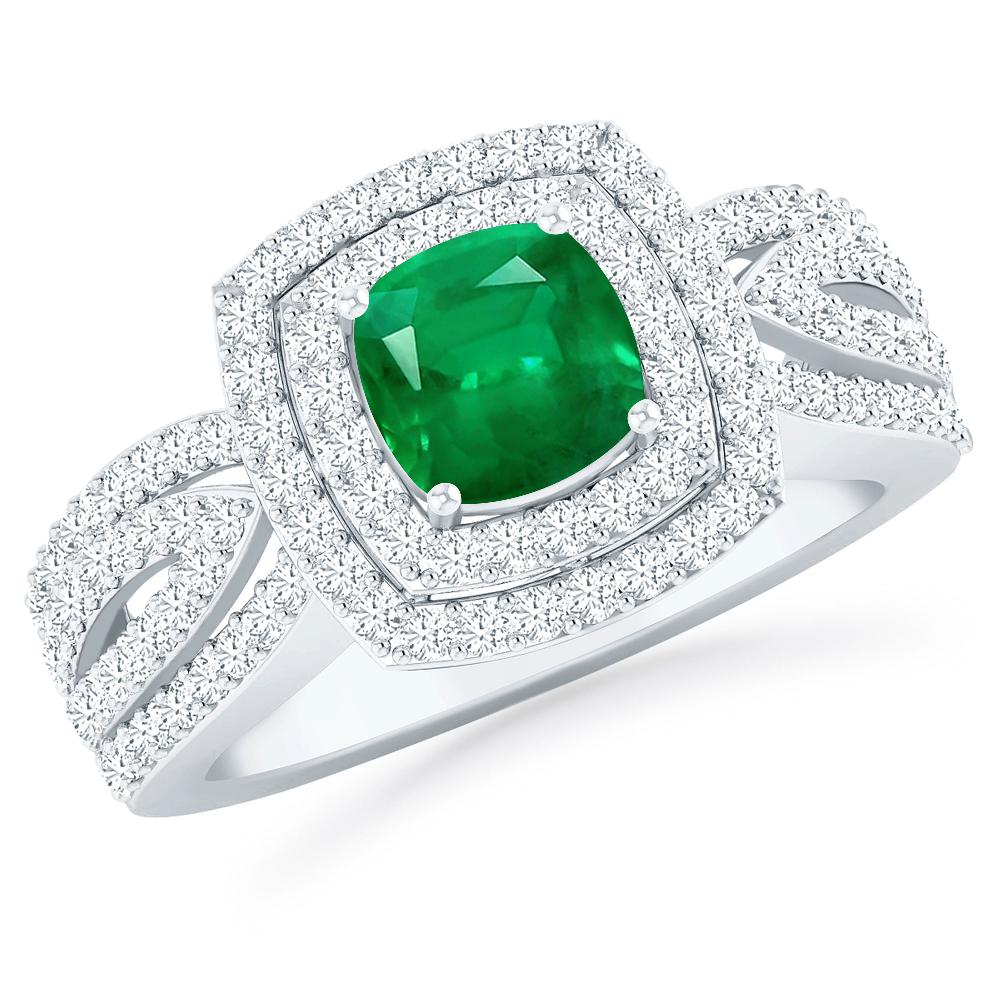 White Gold - Emerald