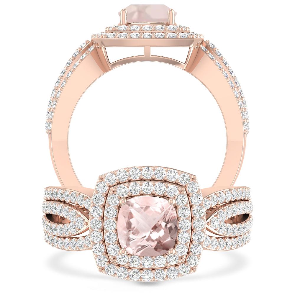 Rose Gold - Morganite