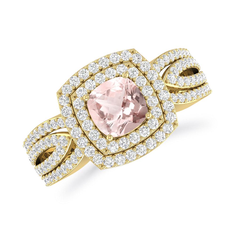 Yellow Gold - Morganite