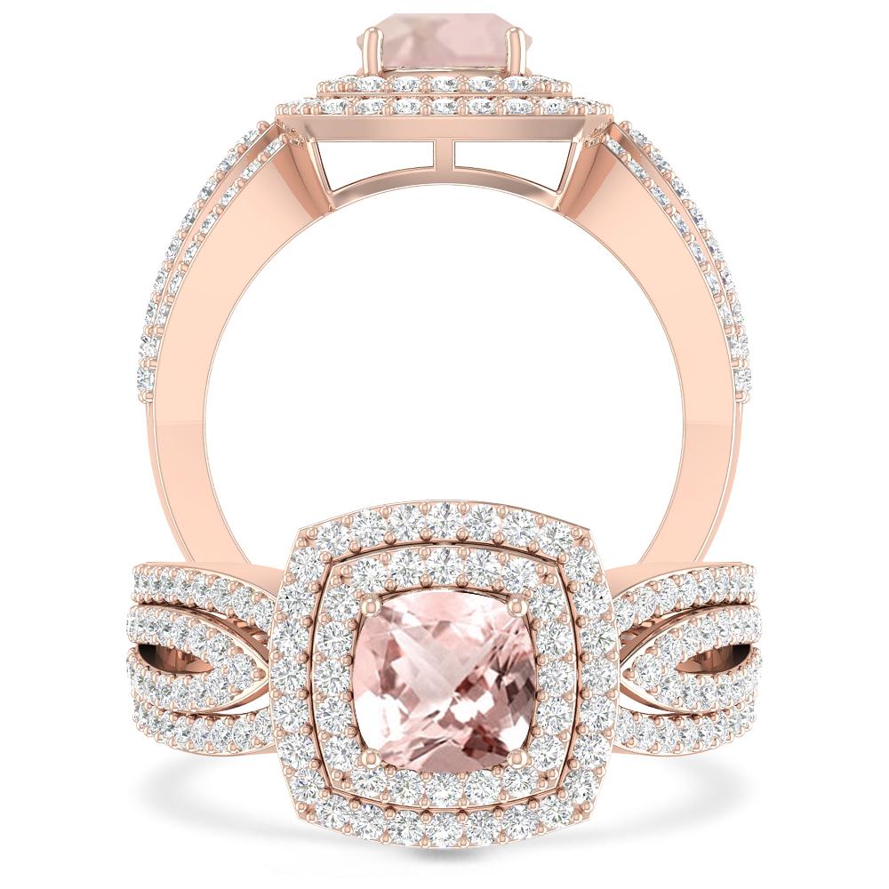 Rose Gold - Morganite