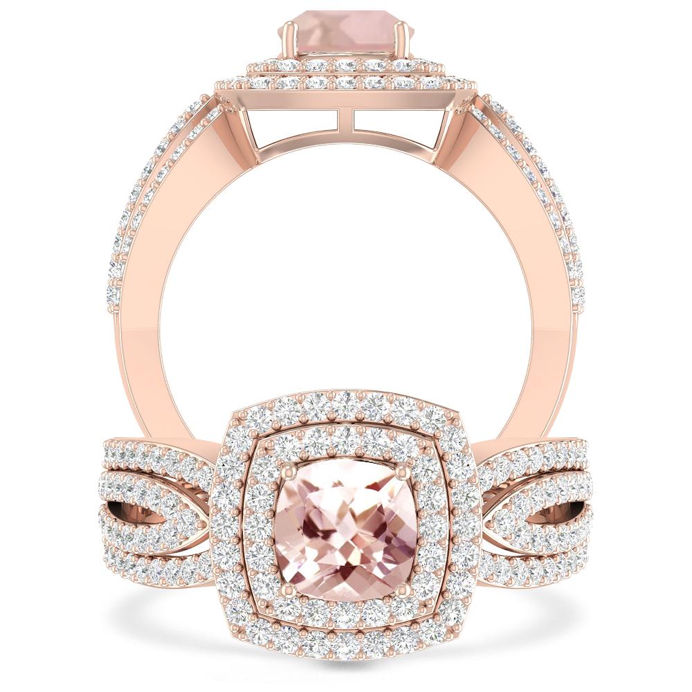 Rose Gold - Morganite