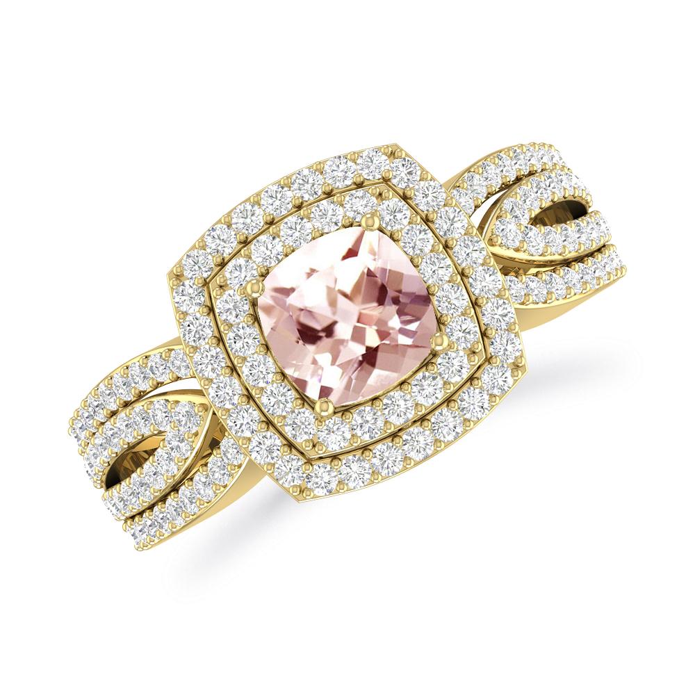 Yellow Gold - Morganite