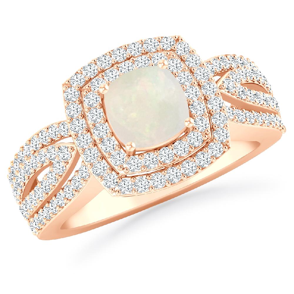 Rose Gold - Opal