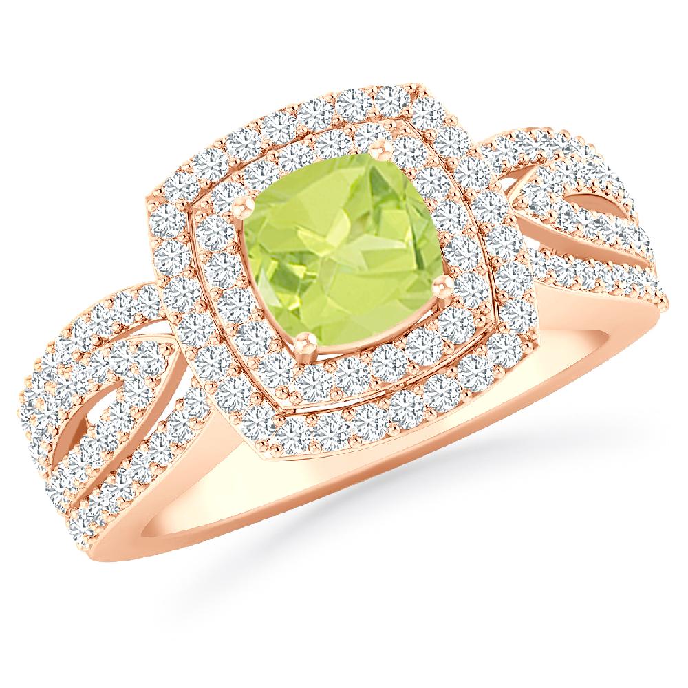 Rose Gold - Peridot