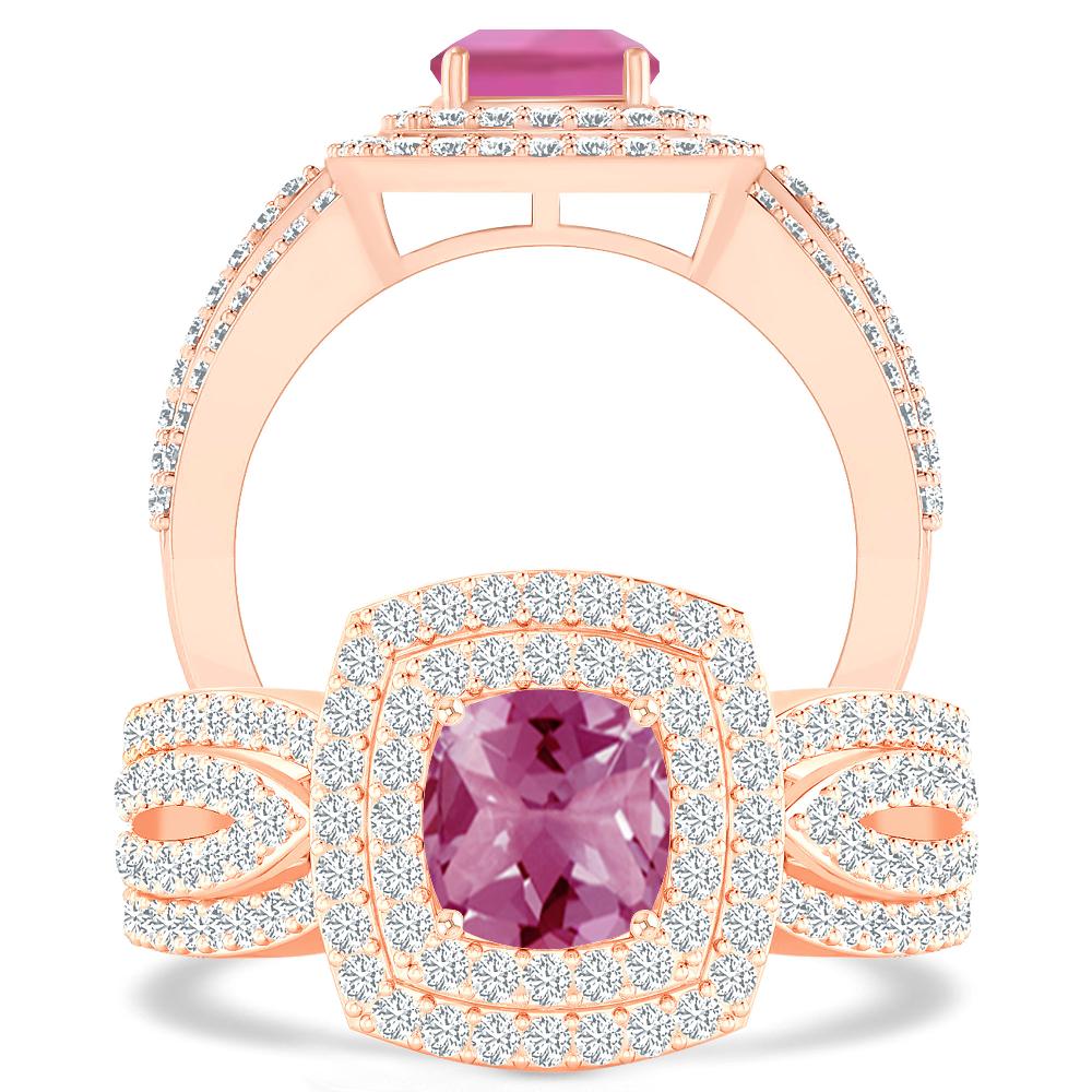 Rose Gold - Pink Tourmaline