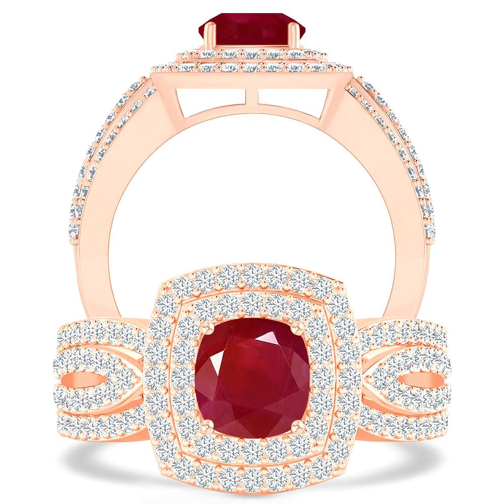 Rose Gold - Ruby