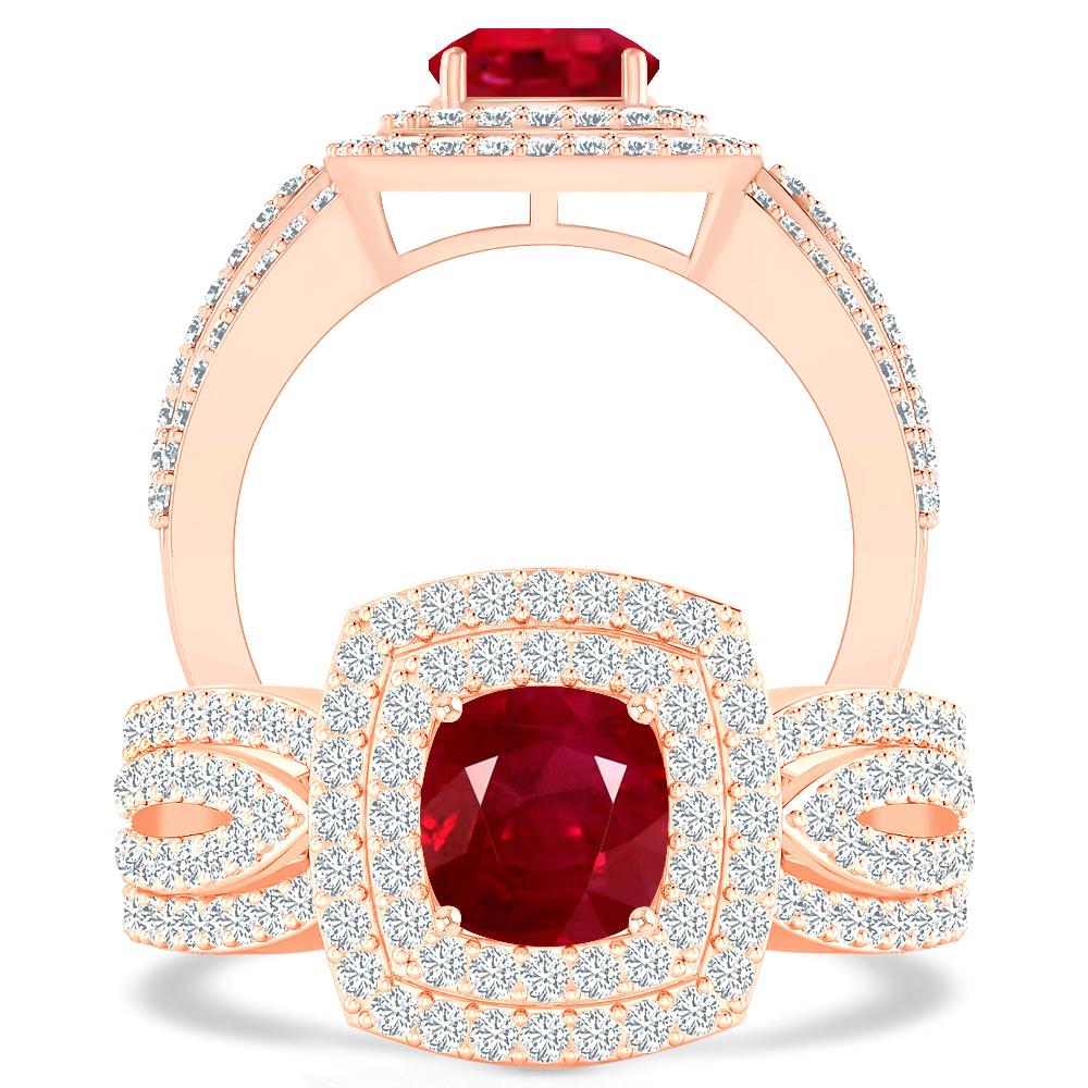 Rose Gold - Ruby