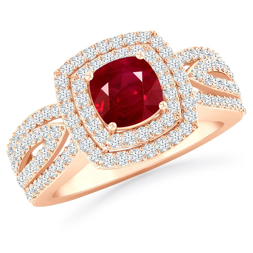 Rose Gold - Ruby