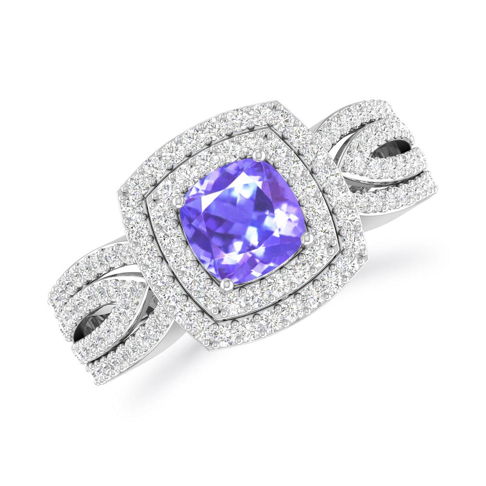 White Gold - Tanzanite