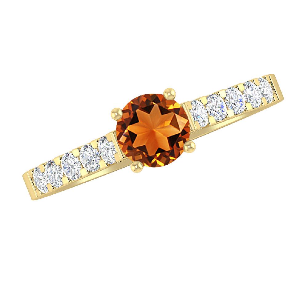 Yellow Gold - Citrine