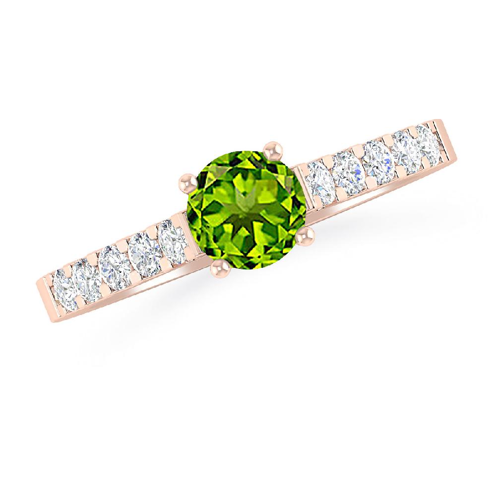 Rose Gold - Peridot