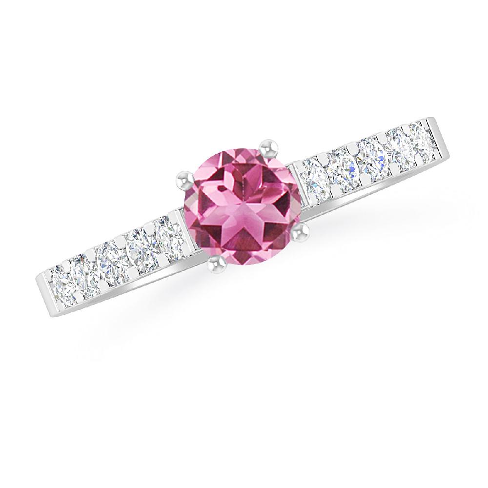 White Gold - Pink Tourmaline