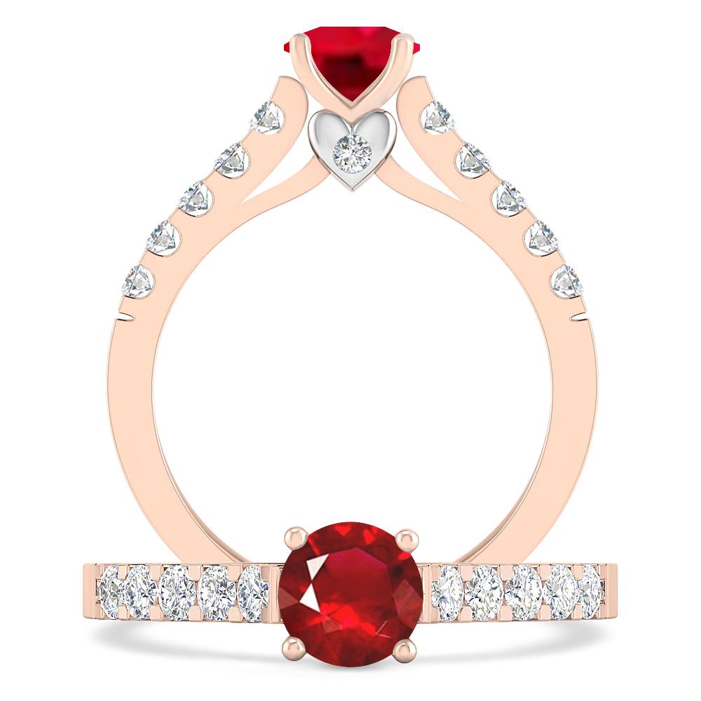 Rose Gold - Ruby