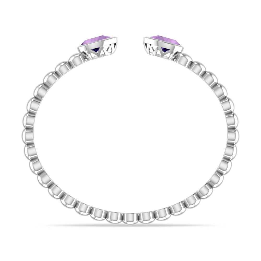 White Gold - Amethyst