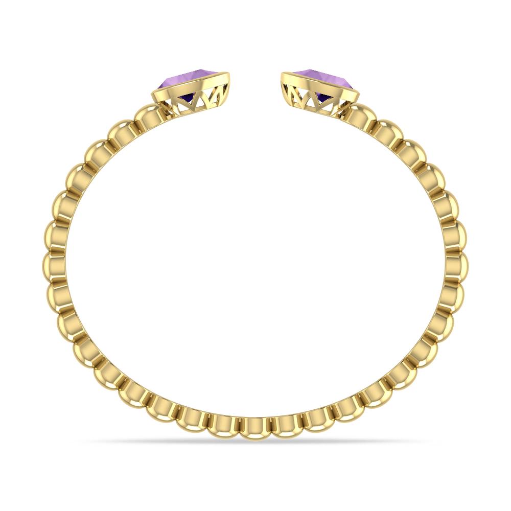 Yellow Gold - Amethyst