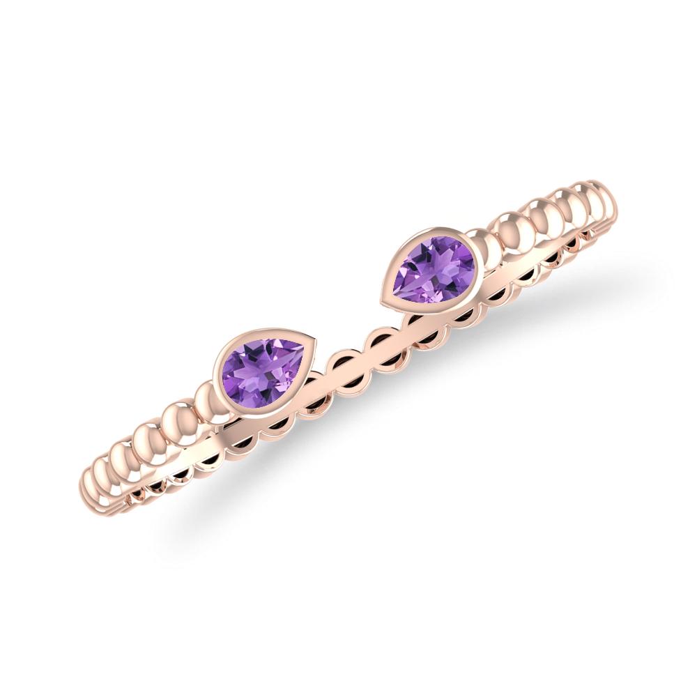 Rose Gold - Amethyst