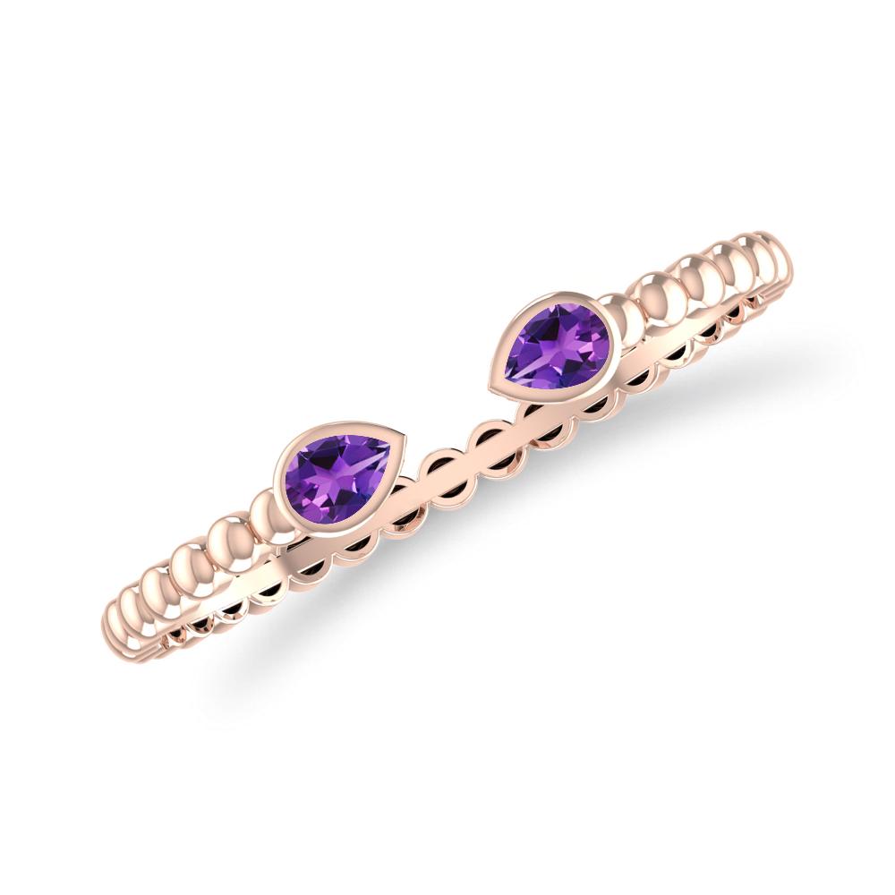 Rose Gold - Amethyst
