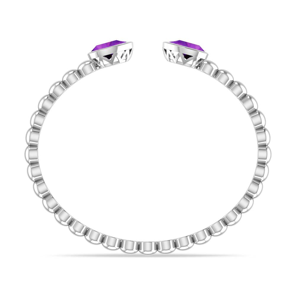 White Gold - Amethyst