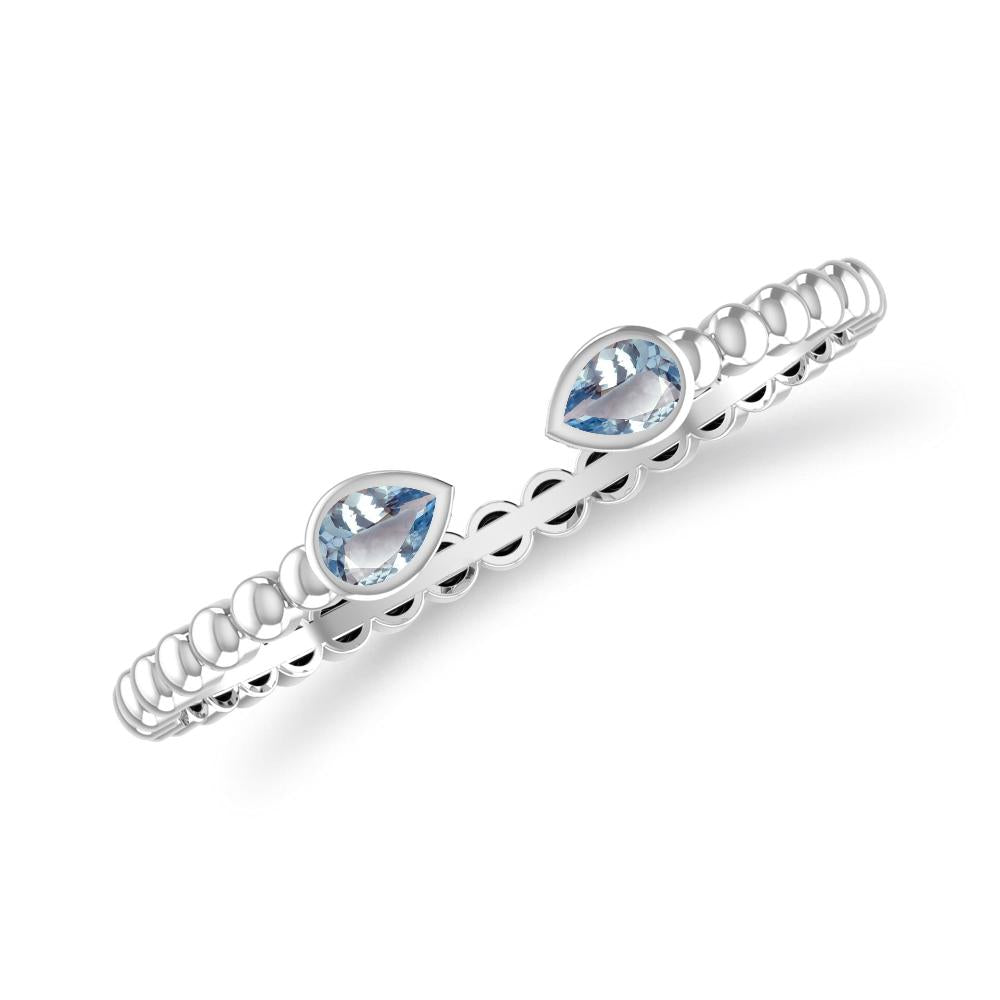White Gold - Aquamarine
