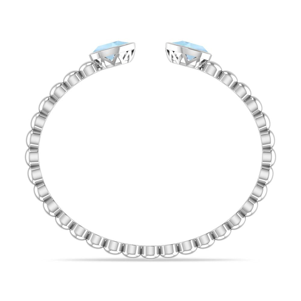 White Gold - Aquamarine