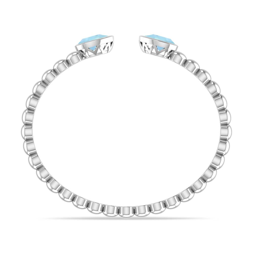 White Gold - Aquamarine