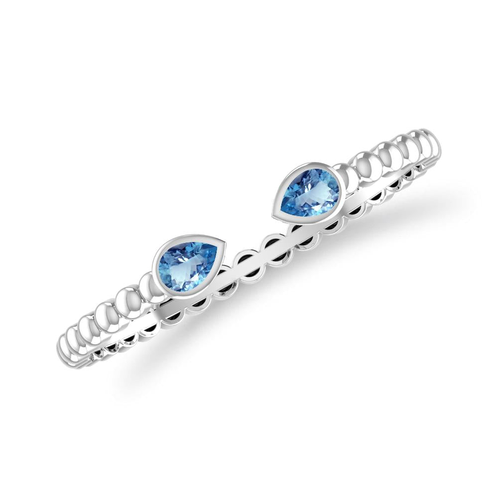 White Gold - Aquamarine