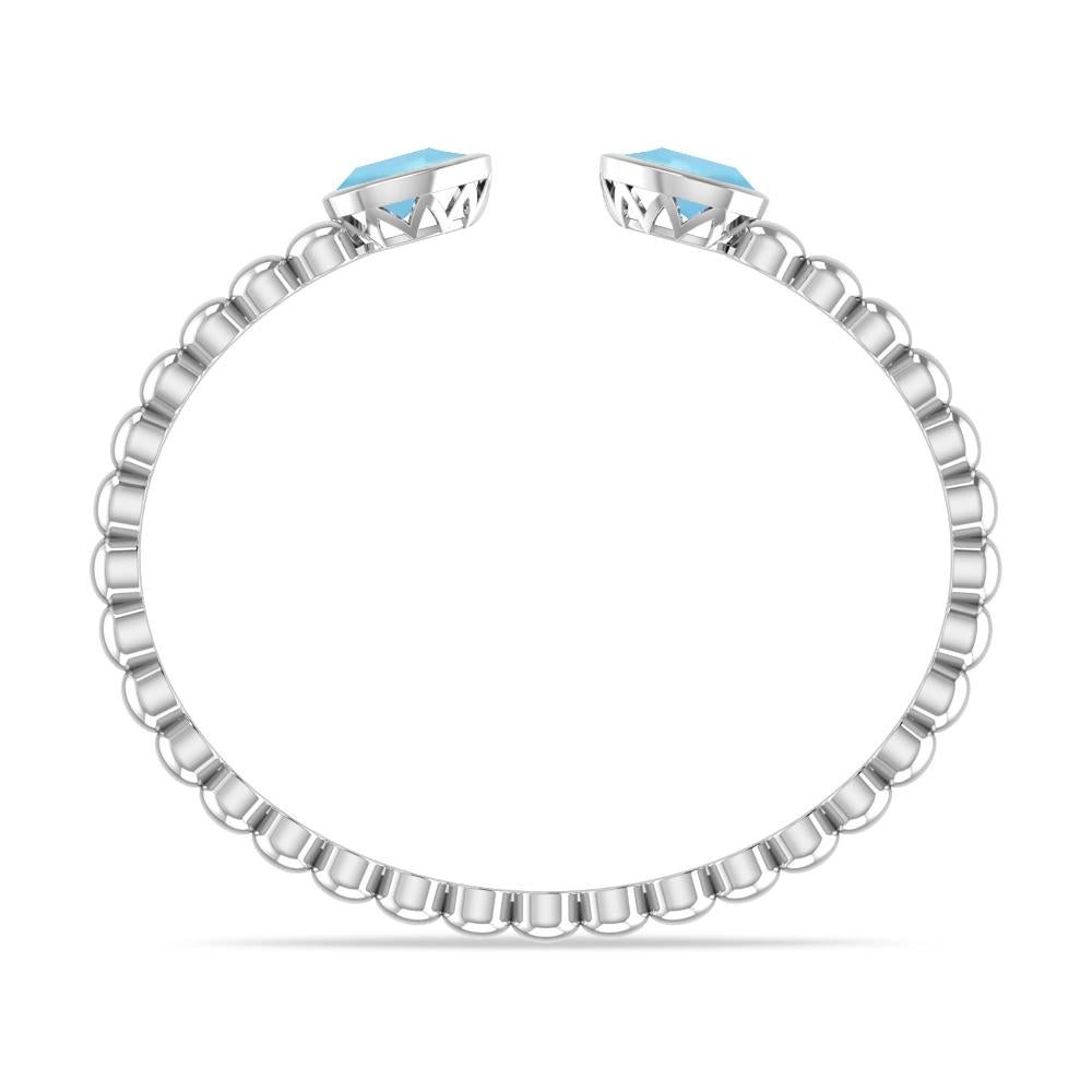 White Gold - Aquamarine