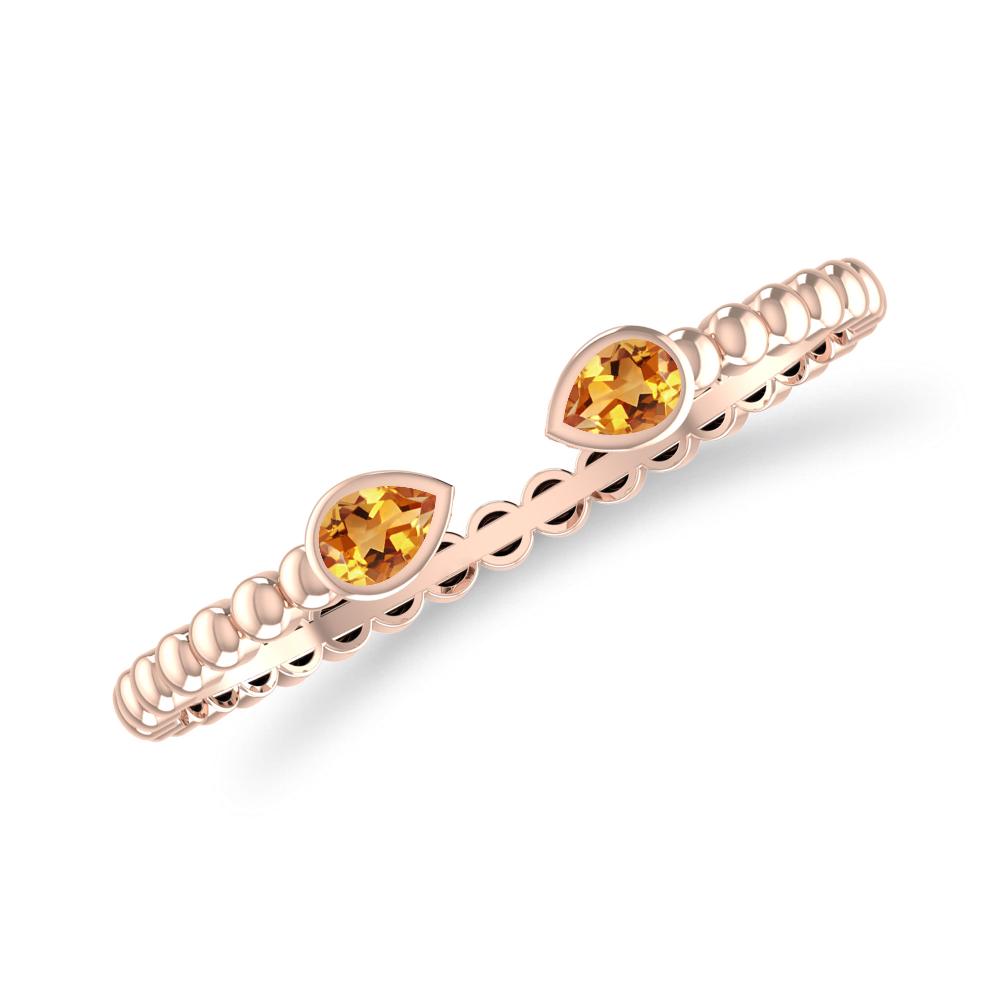 Rose Gold - Citrine