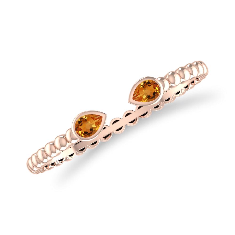Rose Gold - Citrine