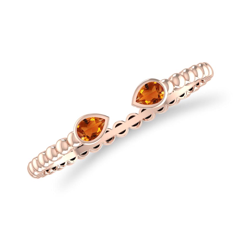 Rose Gold - Citrine