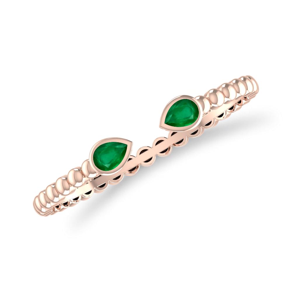 Rose Gold - Emerald