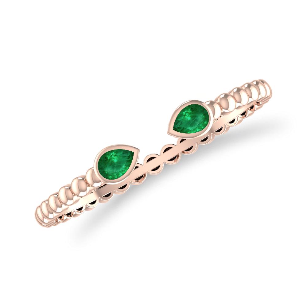 Rose Gold - Emerald