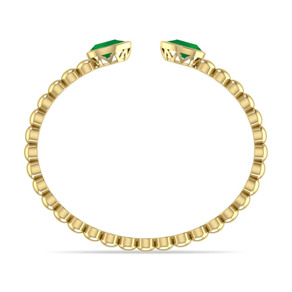Yellow Gold - Emerald