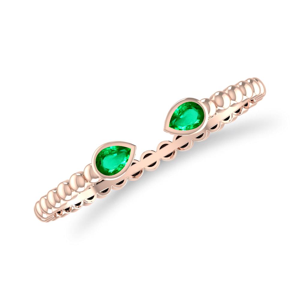 Rose Gold - Emerald