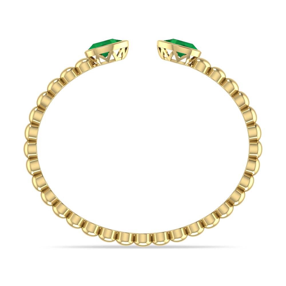 Yellow Gold - Emerald