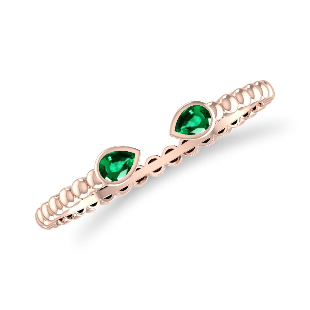 Rose Gold - Emerald