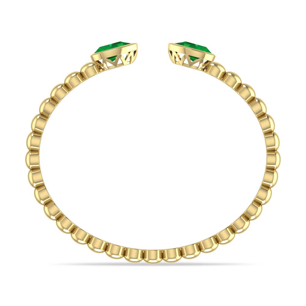 Yellow Gold - Emerald
