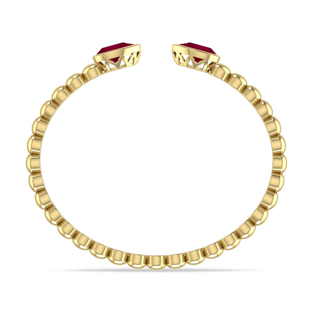 Yellow Gold - Garnet