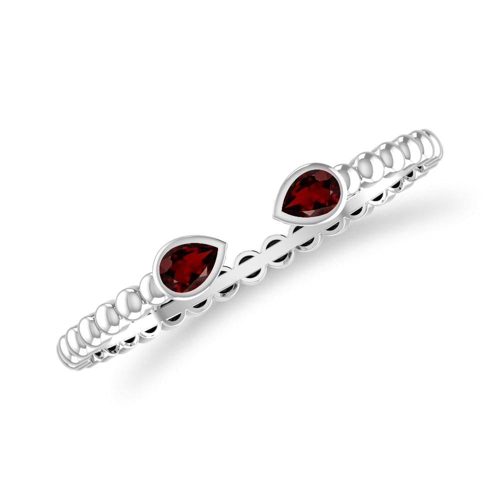 White Gold - Garnet