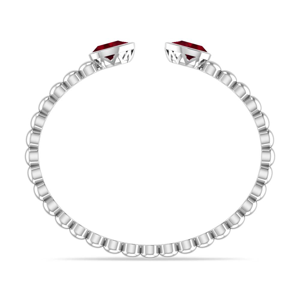 White Gold - Garnet