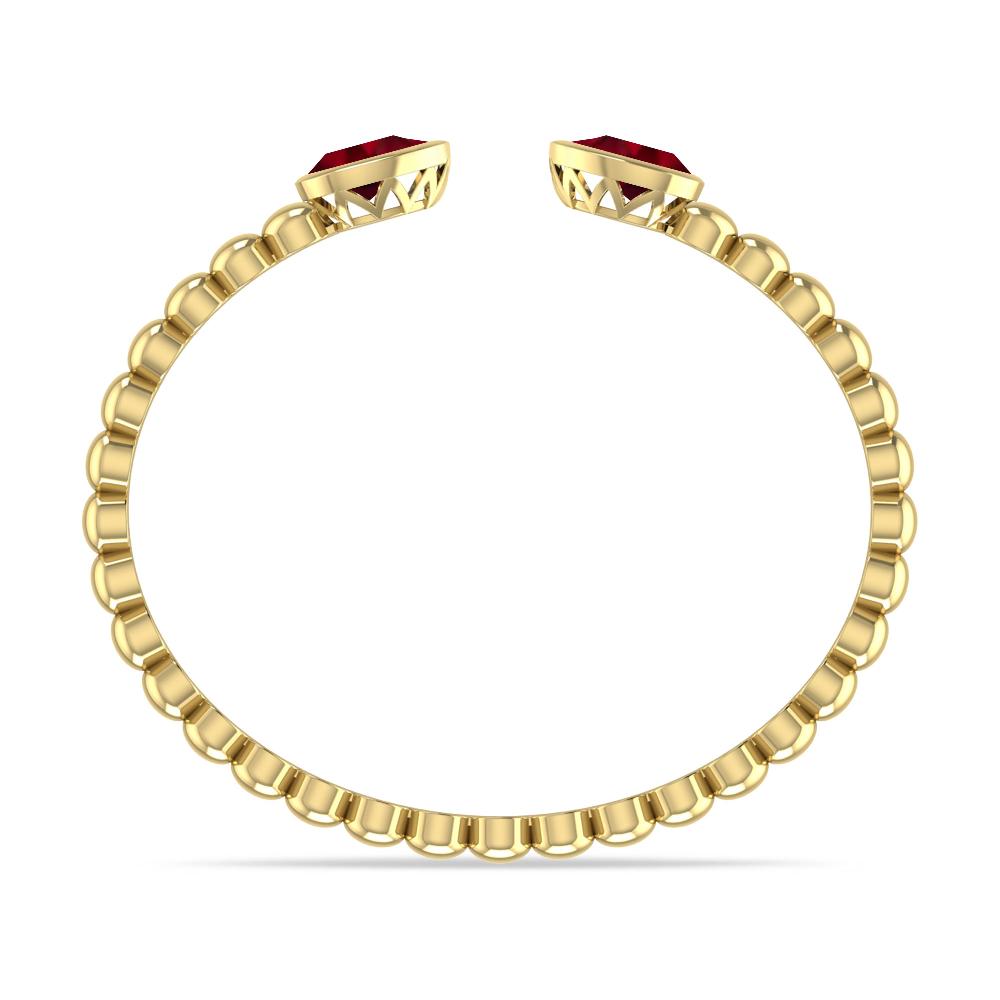 Yellow Gold - Garnet