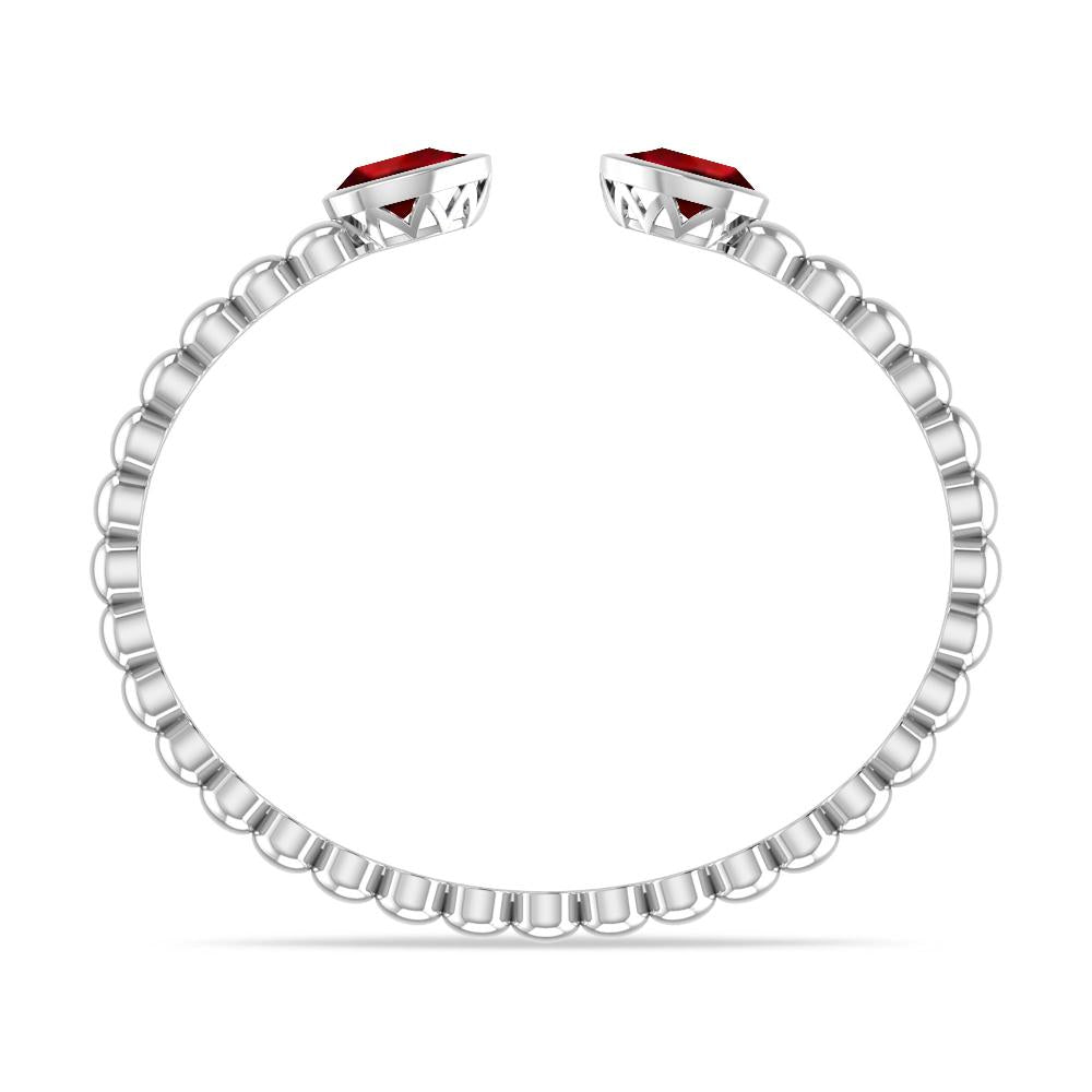 White Gold - Garnet