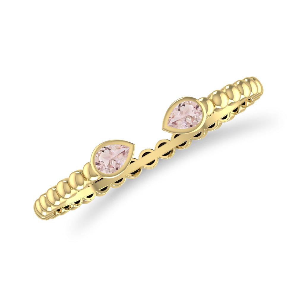 Yellow Gold - Morganite