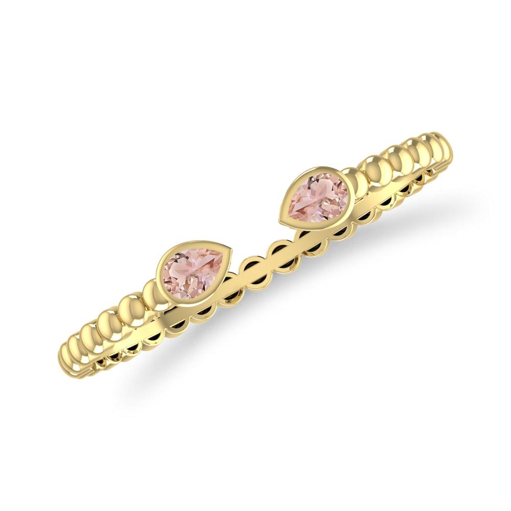 Yellow Gold - Morganite