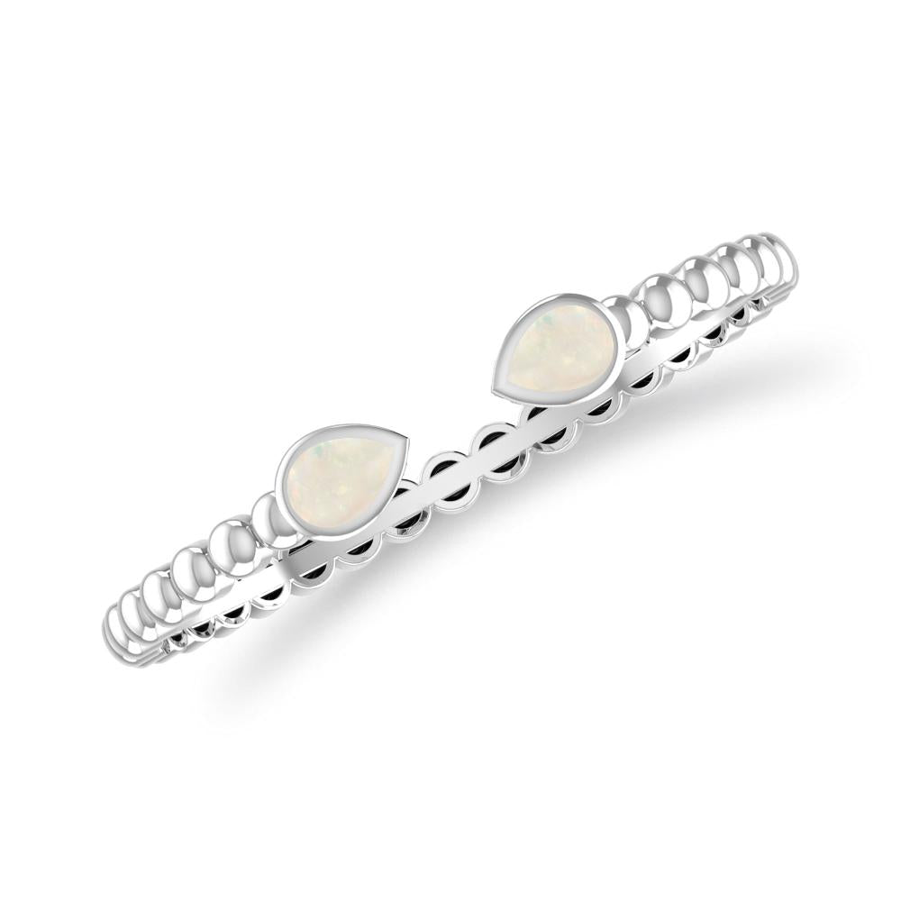 White Gold - Opal
