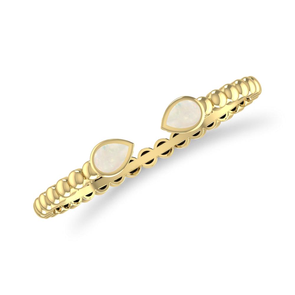 Yellow Gold - Opal