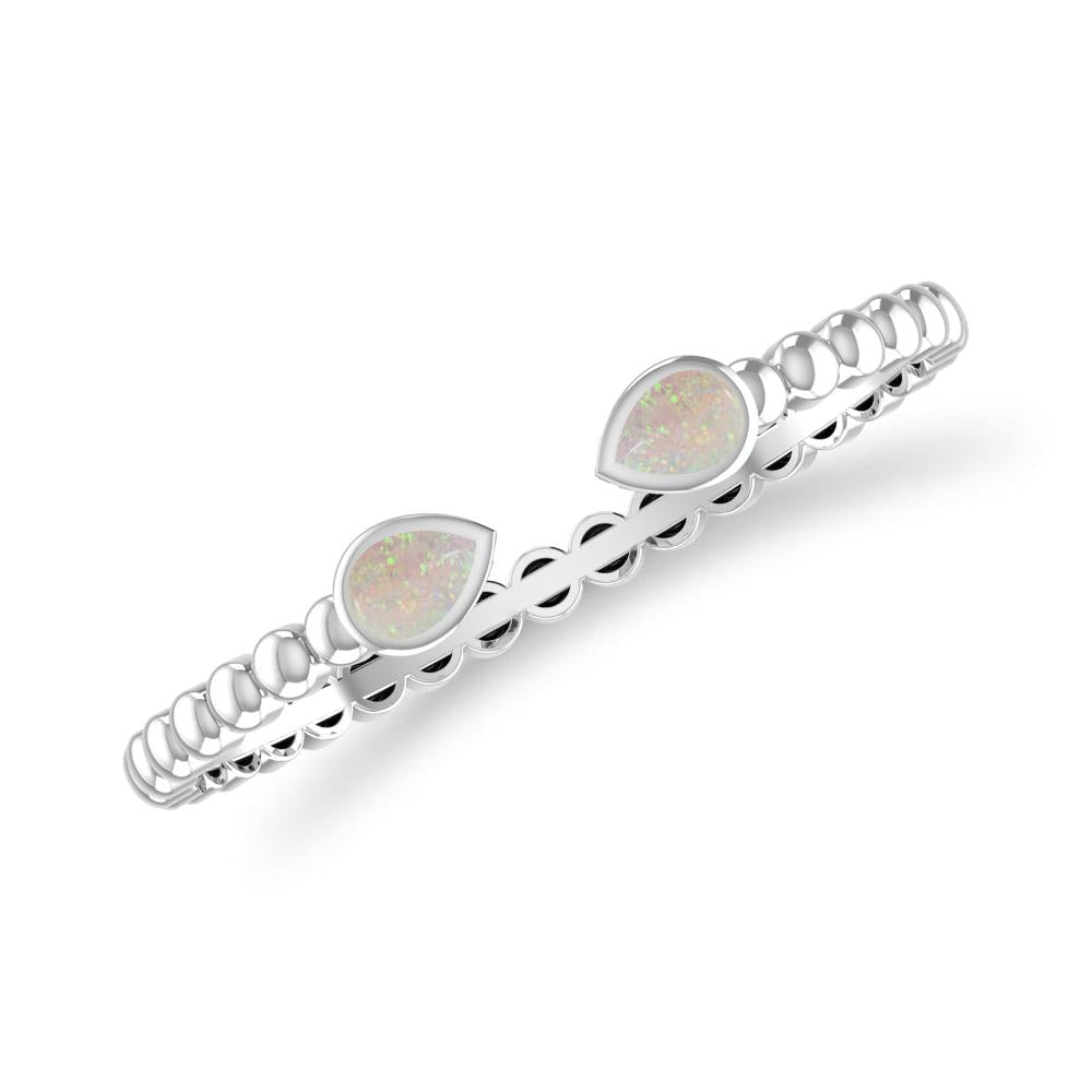 White Gold - Opal